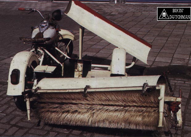 Snow Plow - Rear View